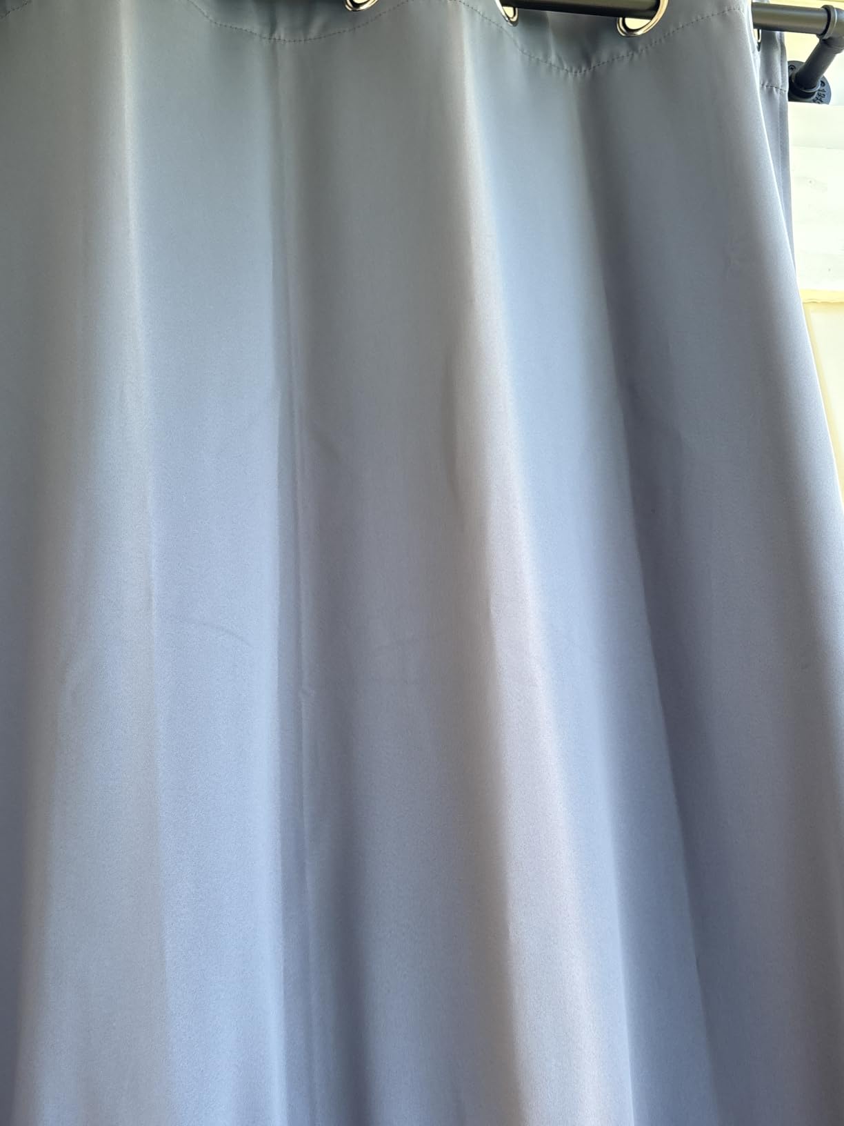 RYB HOME Outdoor Curtains for Patio Waterproof Privacy Thermal Insulated | Light Blocking, Blackout, Thick Outside Curtains for Porch, Gazebo, Pergola, W52 x L84, Biscotti Beige, 1 Panel customer photo 1