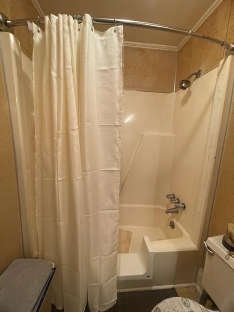 CleanCut Step Tub Conversion Kit, White, Large | Converts an existing bathtub into a safer step-through entry customer photo 2