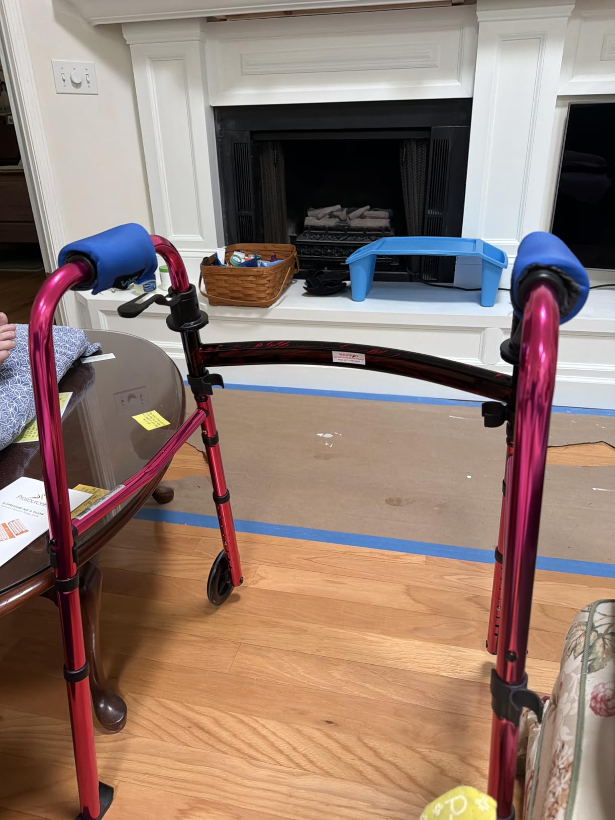 Vive Walker Handle Cushions - Padded Hand Covers - Soft Cushion Padding | Medical for Folding Rolling Wheelchair, Rollator Handle, Senior, Elderly Grippers - Crutch Handle Pad Grips - Mobility Aid customer photo 1