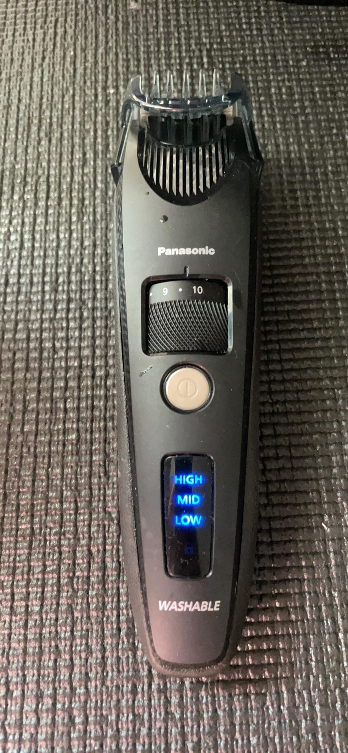 Panasonic Beard Trimmer for Men Cordless Precision Power Hair Clipper with Comb Attachment, 19 Adjustable Settings, Washable, ER-SB40-K, 0.5-10 mm Lengths customer photo 1