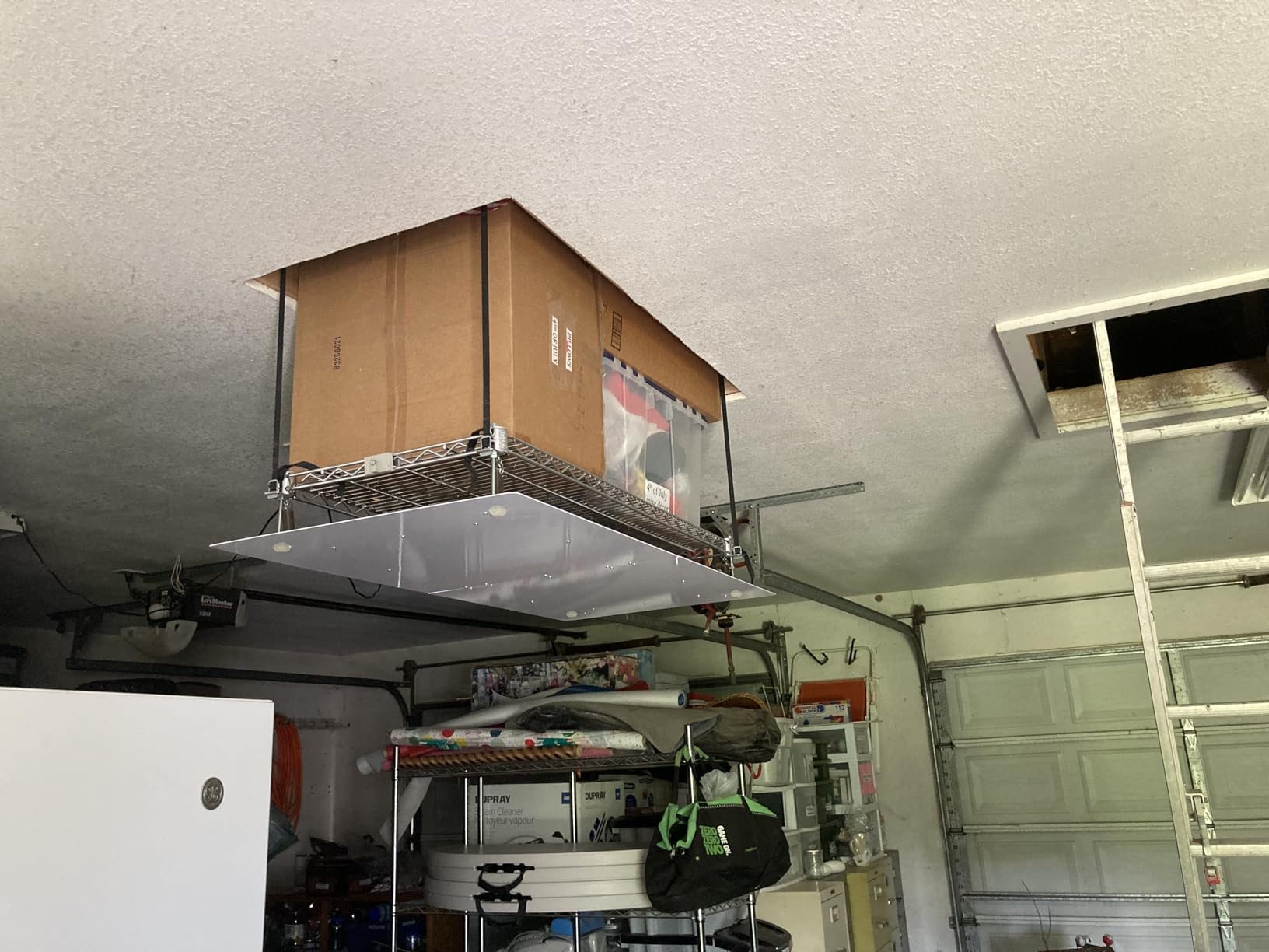 SpaceLift SL 5222-S Motorized Attic Lift - Made in USA, 200 lb Capacity, 15 Ft Vertical Travel, 18