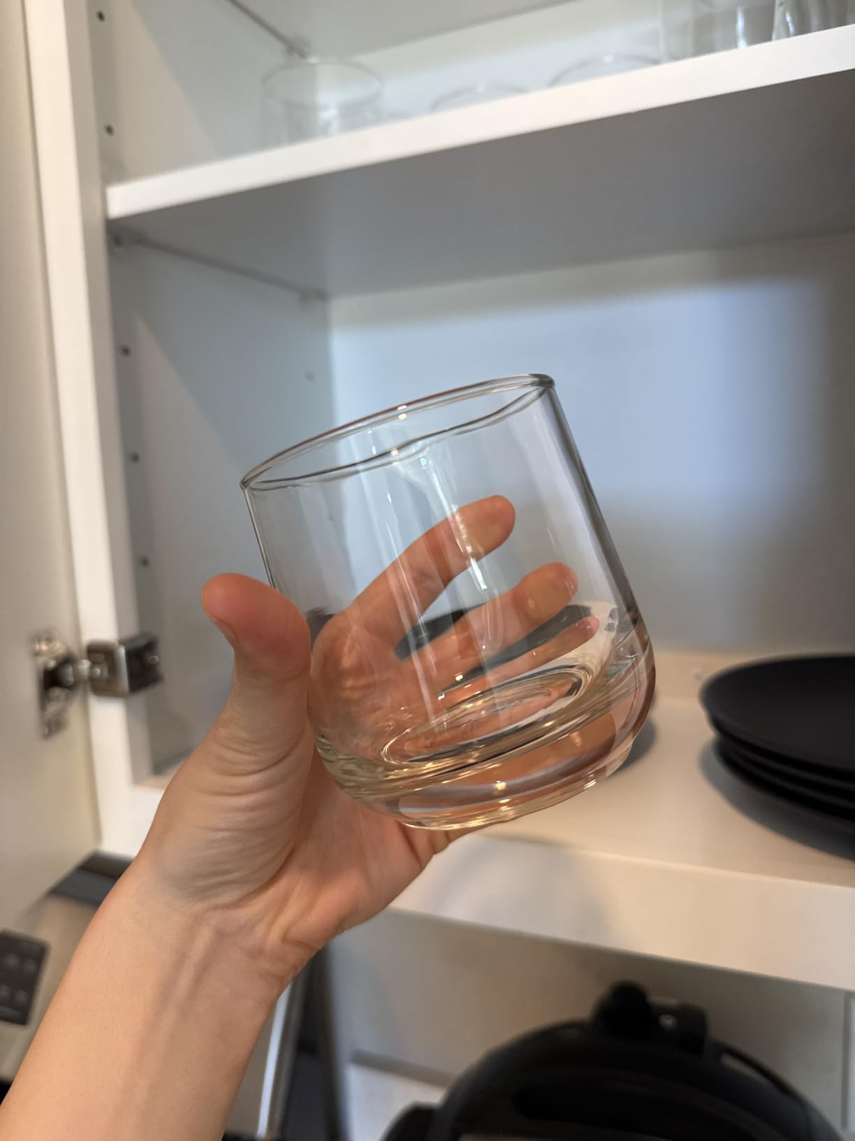 Libbey Ascent Tumbler & Rocks Drinking Glasses Set of 16, Clear Glass Cups | 16.25 oz & 12.25 oz Capacities Glasses for Water, Juice, Cocktails, and More with Curved Design and Dishwasher-Safe Care customer photo 2