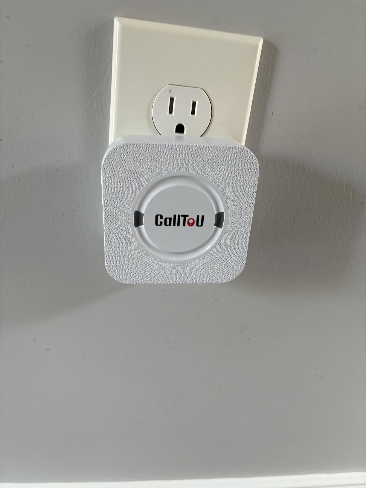 CallToU Caregiver Pager with 2 Wireless Call Button for Elderly at Home | Easy Use, Loud Whole-Home Alerts, 500+FT Through-Wall, Waterproof Call Bell Alert Buttons for Seniors/Elderly/Patients/Adults customer photo 2