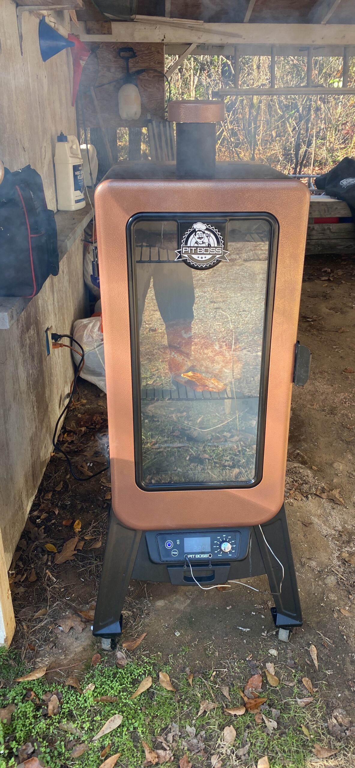 PIT BOSS PBV3P1 Vertical Pellet Smoker, Copper customer photo 2
