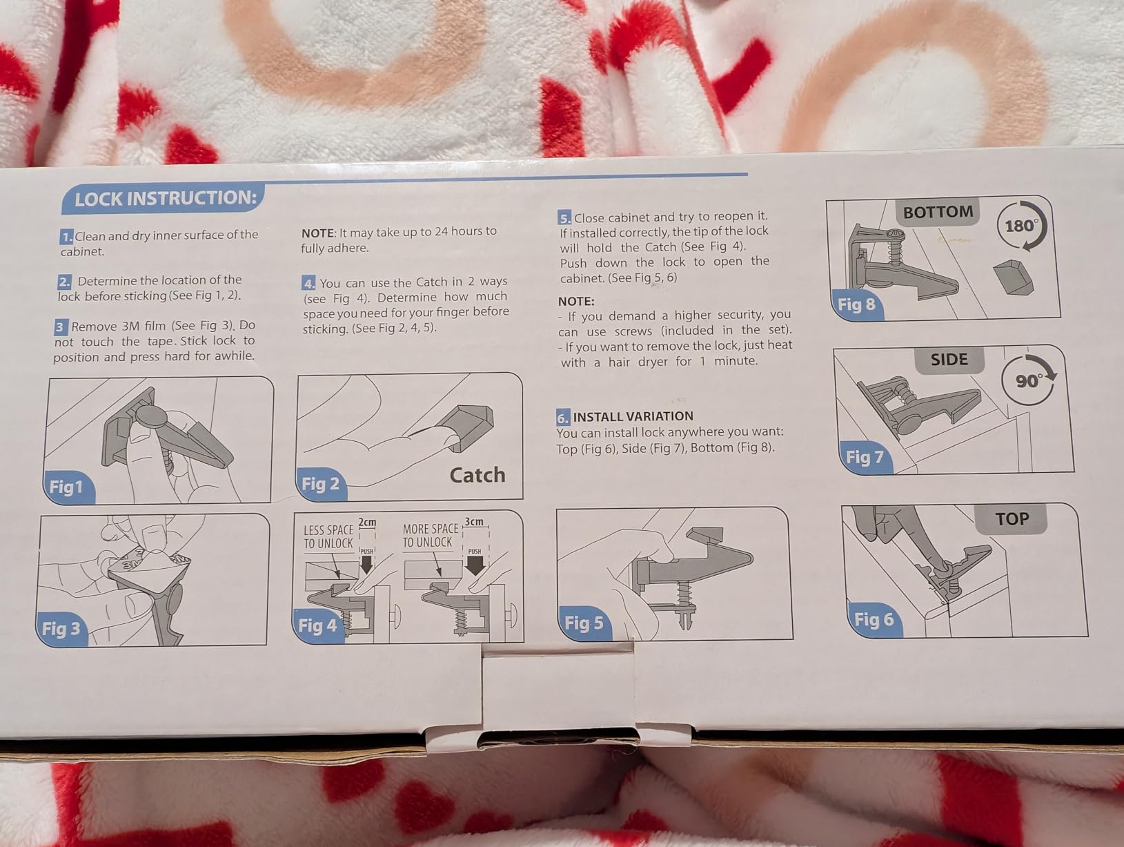 [12-Pack] Invisible Baby Proofing Cabinet Locks - No Drill Child Safety Drawer Latches - Adhesive Childproof Latch for Cabinets, Kitchen & Furniture - Secure Toddler & Infant Safety No Tools Required customer photo 1