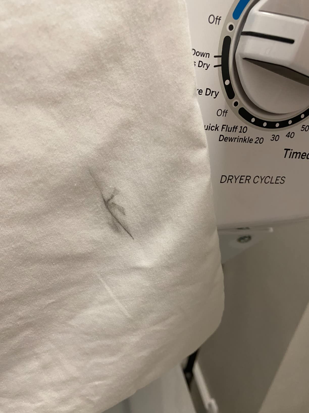 GE GUD24ESSMWW 24 Inch Unitized Spacemaker Laundry Center with Washer and Electric Dryer, White customer photo 1