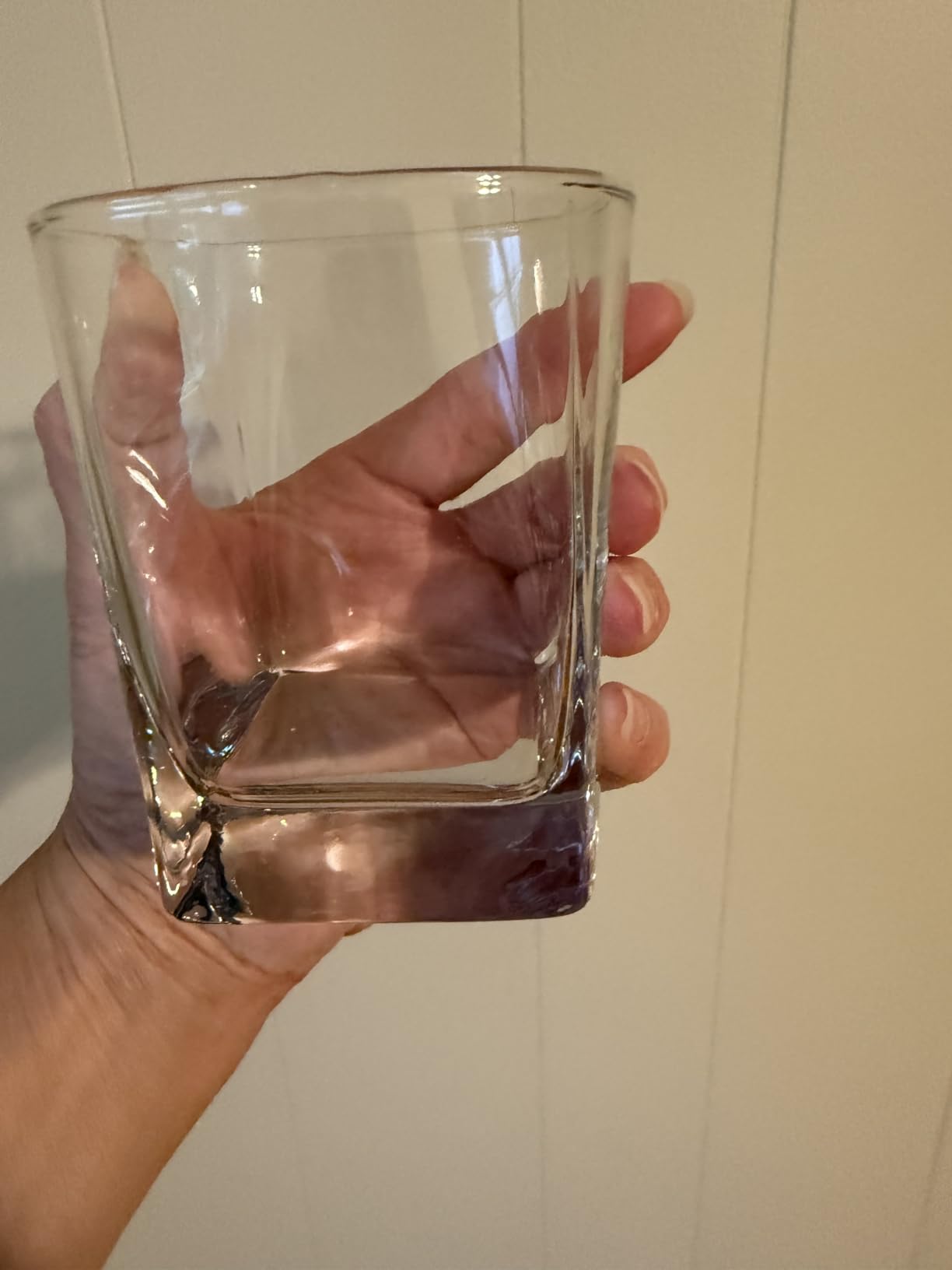 Libbey Blue Ribbon Tumbler & Rocks Drinking Glasses Set of 16, Dimpled Cups | 16.75 oz and 12.5 oz Capacities for Water, Juice, Cocktails, and More with Blue Ribbon Design and Dishwasher-Safe Cleanup customer photo 2