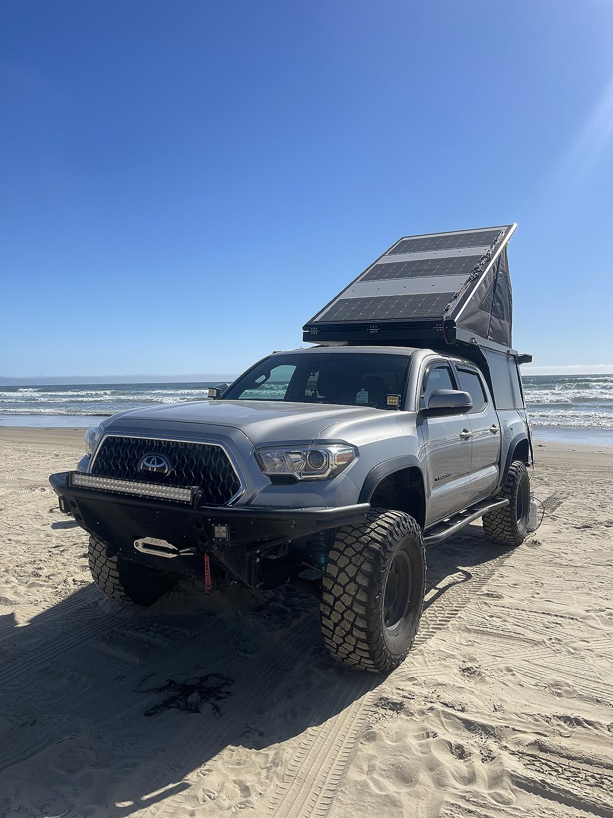 Renogy Flexible Solar Panel 100 Watt, 240° Ultra Flex Bendable, 100W Flexible Solar Panel for Marine RV Cabin Van Car Boat Curve Surfaces Off-Grid Systems, IP68 customer photo 1