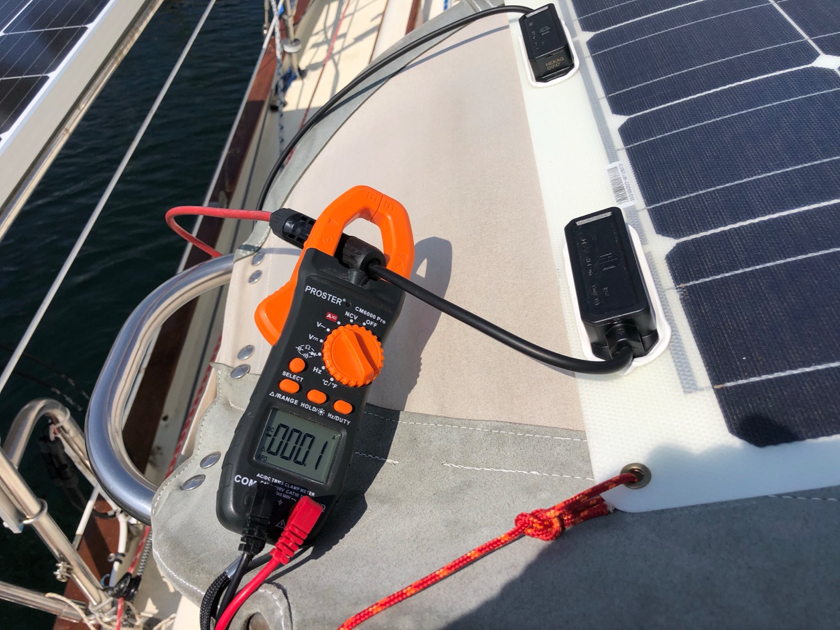 Renogy Flexible Solar Panel 100 Watt, 240° Ultra Flex Bendable, 100W Flexible Solar Panel for Marine RV Cabin Van Car Boat Curve Surfaces Off-Grid Systems, IP68 customer photo 2