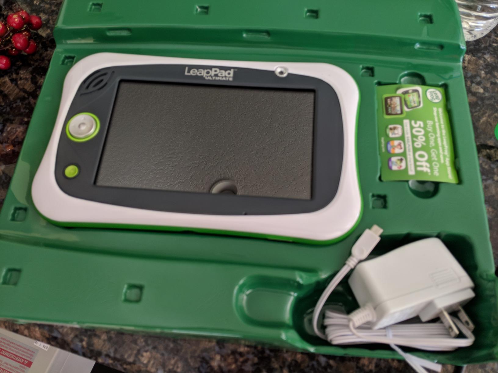 LeapFrog LeapPad Ultimate Ready for School Tablet, Green customer photo 1