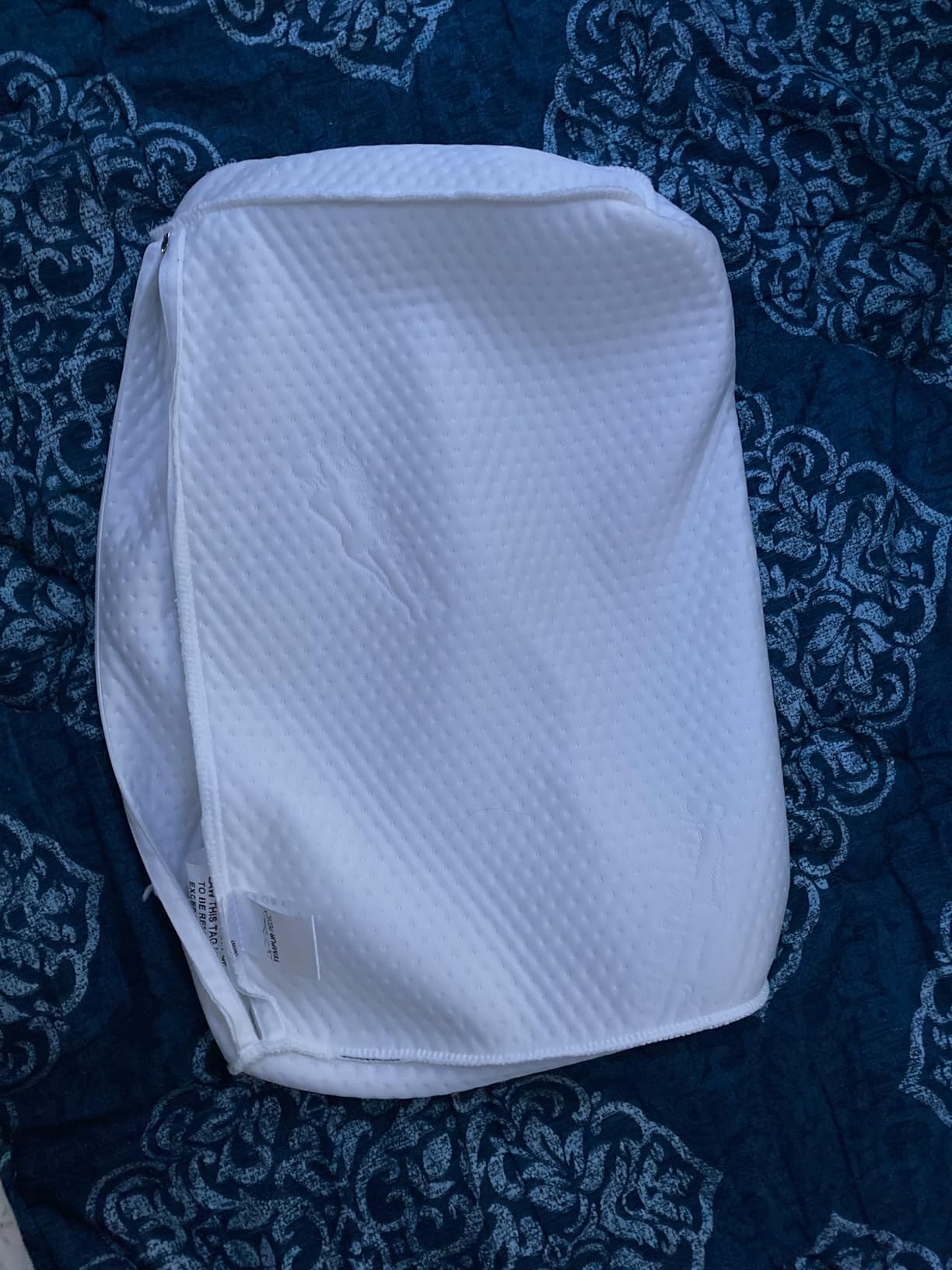 TEMPUR-Ergo Neck Pillow, Medium Profile, White customer photo 1
