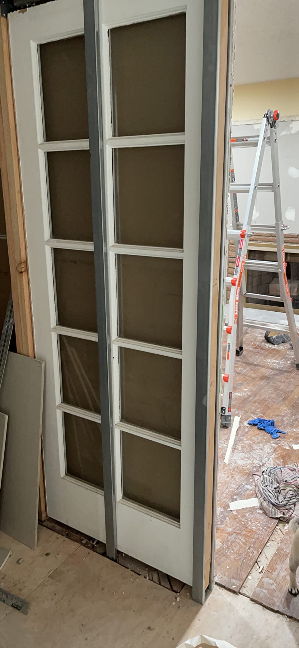 Johnson Hardware 1500 Soft Close Series Commercial Grade Pocket Door Frame for 2x4 Stud Wall (32 inch x 80 inch) customer photo 2