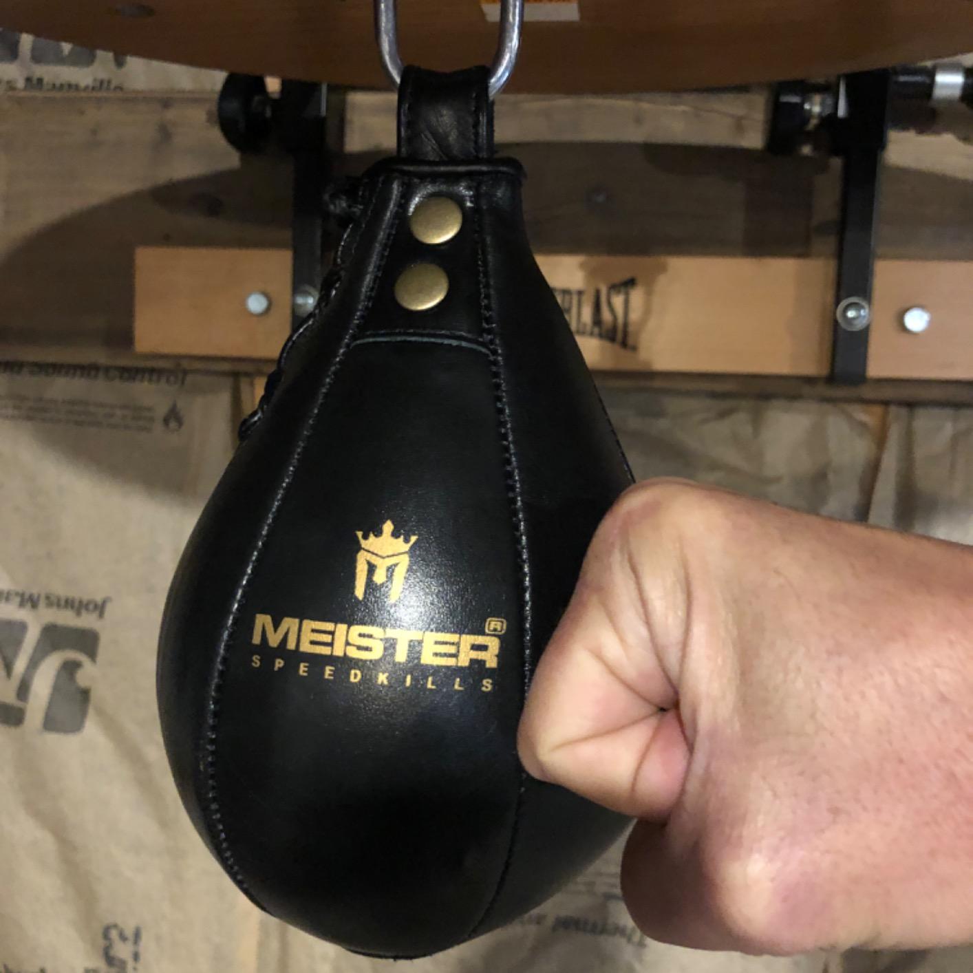 Meister SpeedKills Leather Speed Bag with Lightweight Latex Bladder customer photo 2