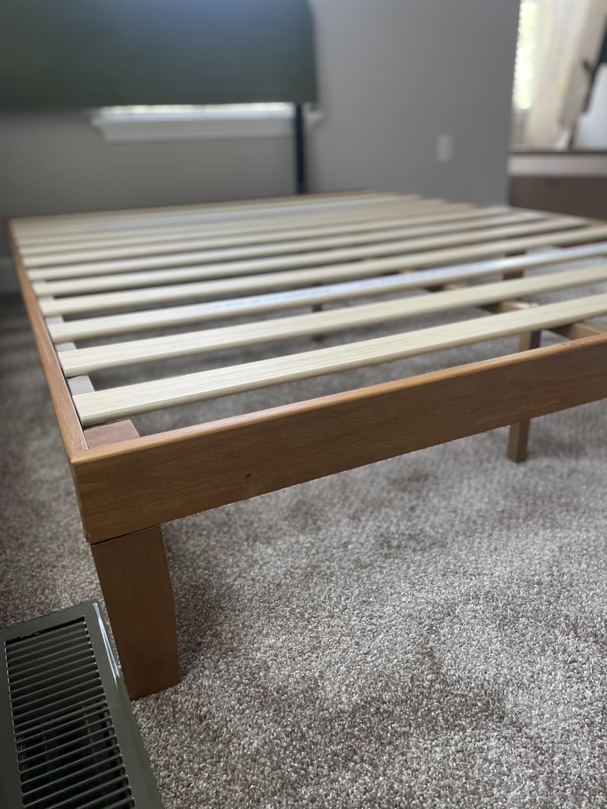 Mellow Naturalista Classic 12-Inch Solid Wood Platform Bed | Wooden Slats, No Box Spring Needed, Easy Assembly | Twin, Natural Pine customer photo 2