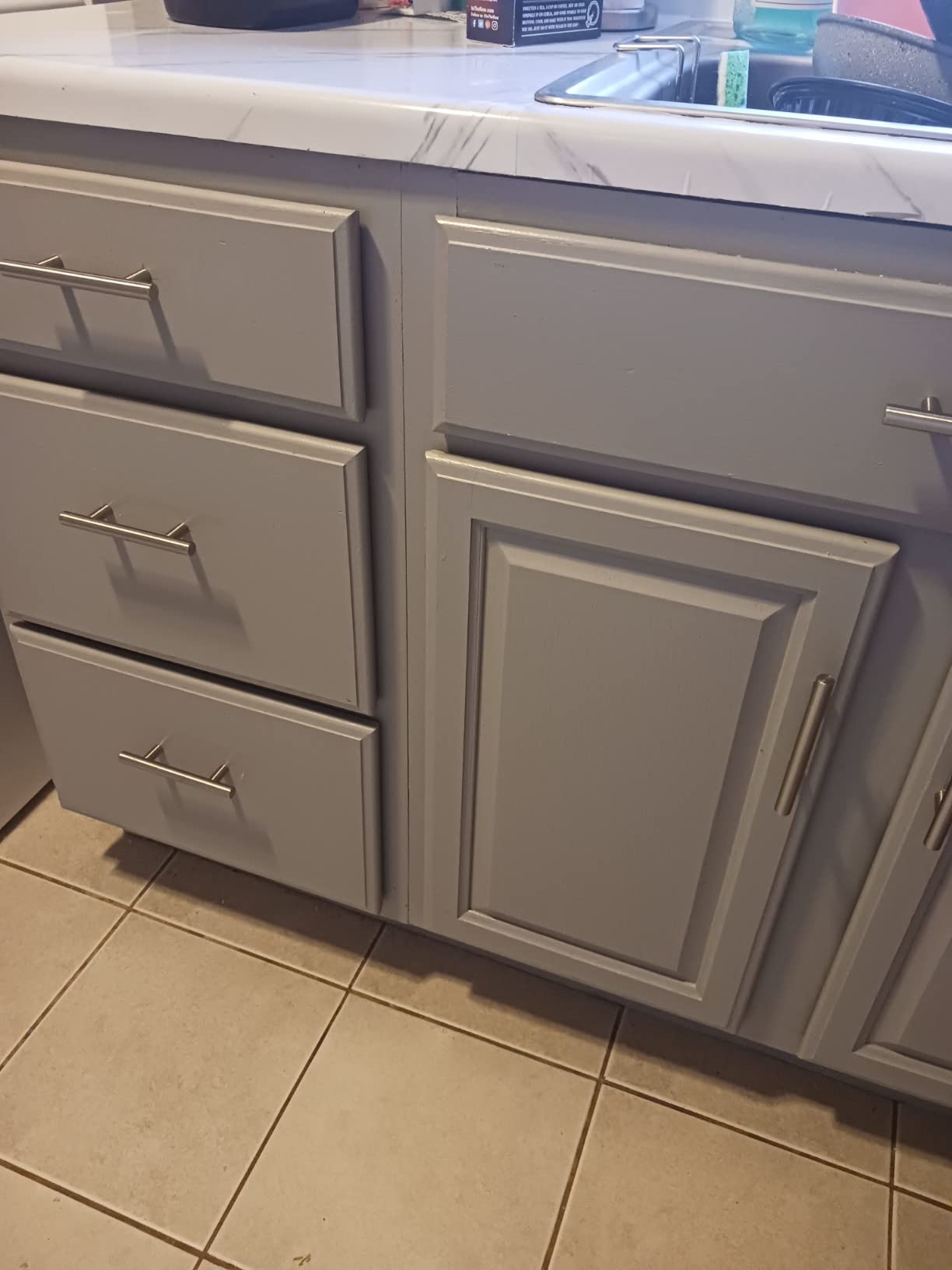 Rust-Oleum 302137 Cabinet Transformations Premix Kit, Small, Gray customer photo 1