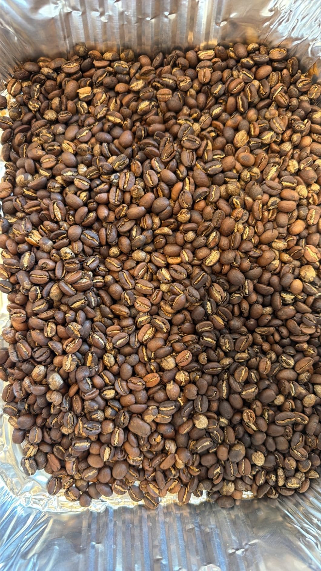 JIAWANSHUN Electric Coffee Bean Roaster for Home Use 1.1lb Capacity Temperature Control (0-240℃), Non-Stick, Perfect for Beginner Roasting, 1200W, 110V customer photo 1