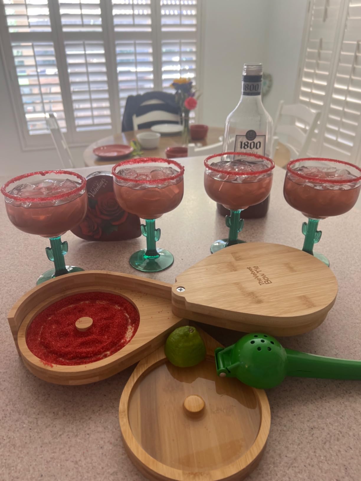 Libbey Stemless Margarita Glasses Set of 6, 10.25 ounces Classic Lightweight Margarita Cups, Fancy Glassware Set for Celebrations customer photo 2