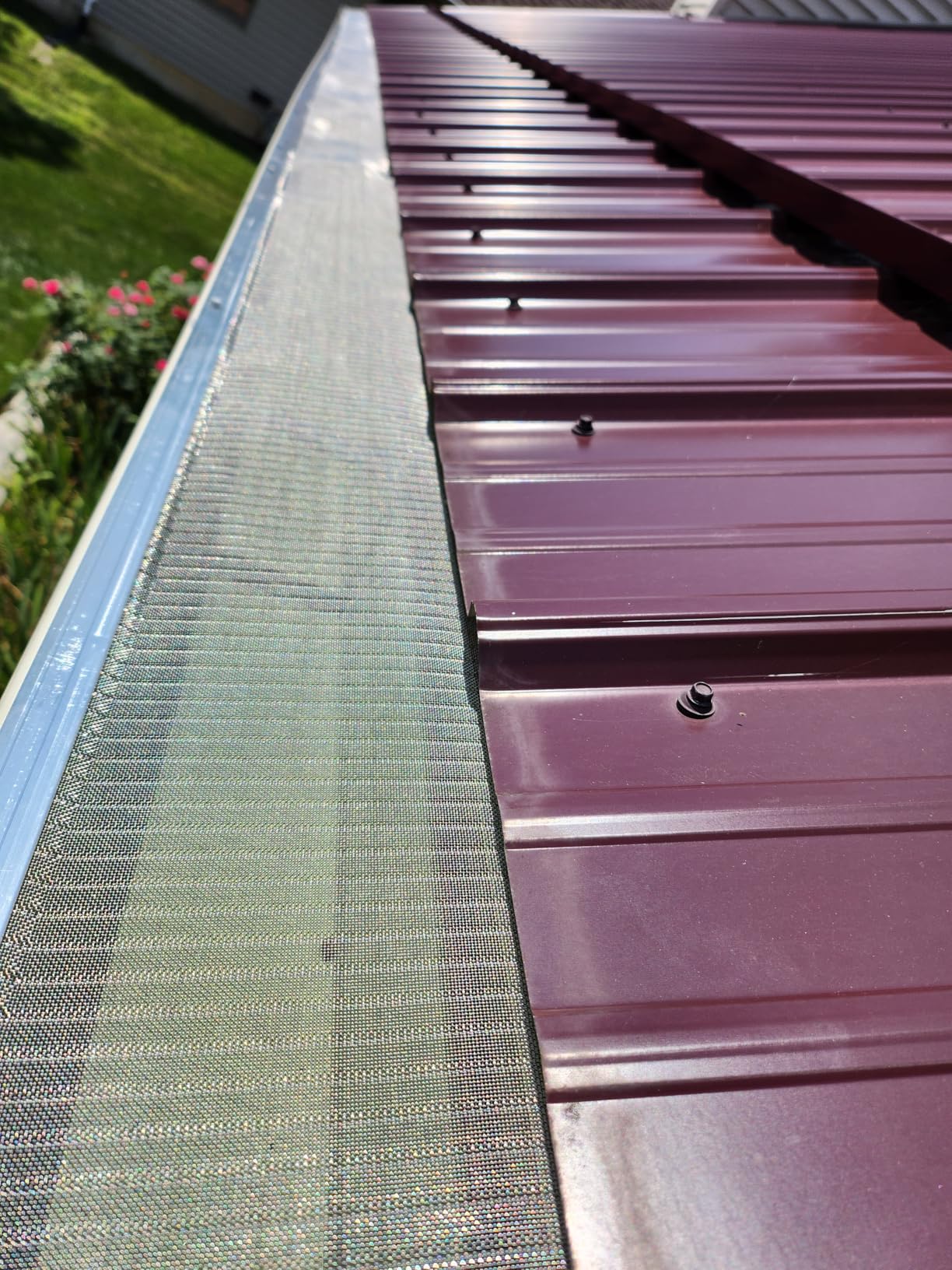 Raptor 48 FT Contractor Grade Stainless Steel Micro-Mesh Gutter Guard Kit - Fits 6 in. & 7 in. Gutters - DIY-Friendly customer photo 1