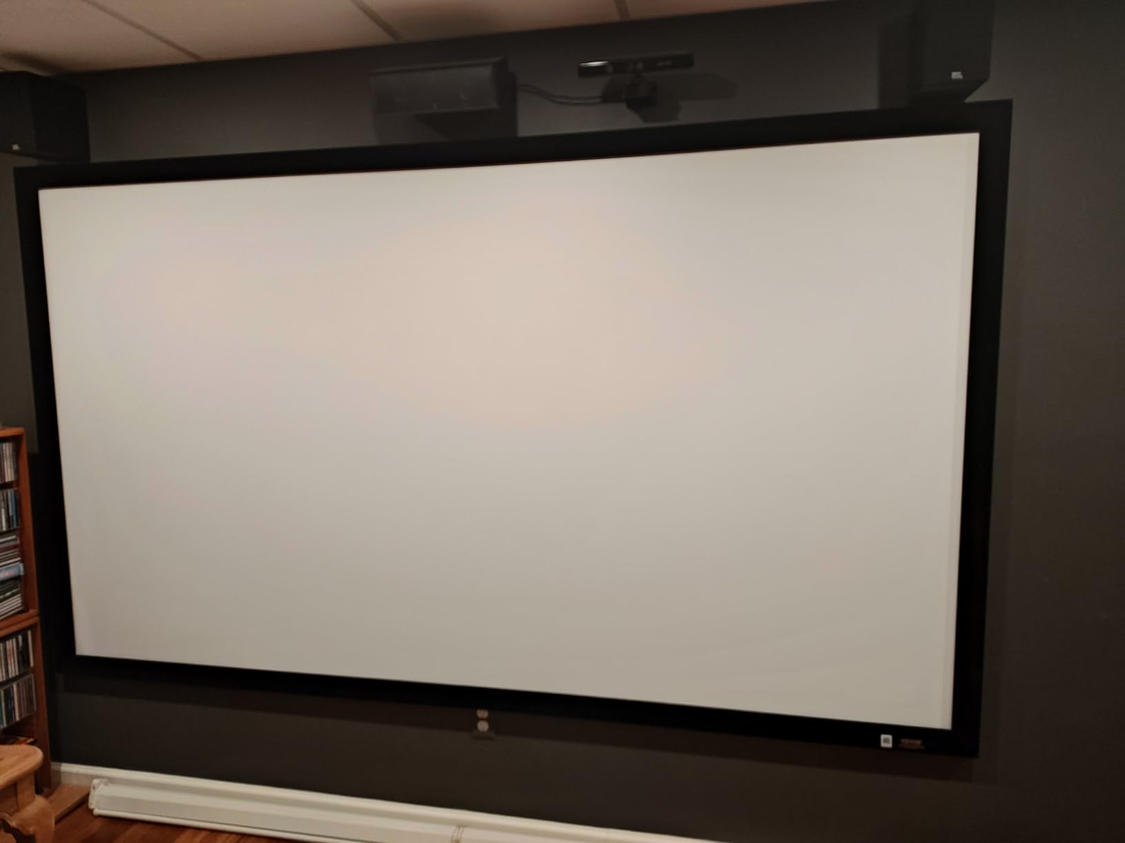 VEVOR Projector Screen 120inch Outdoor Projector Screen 16:9 Movie Screen Fixed Frame 3D Projector Screen for 4K HDTV Movie Theater customer photo 2