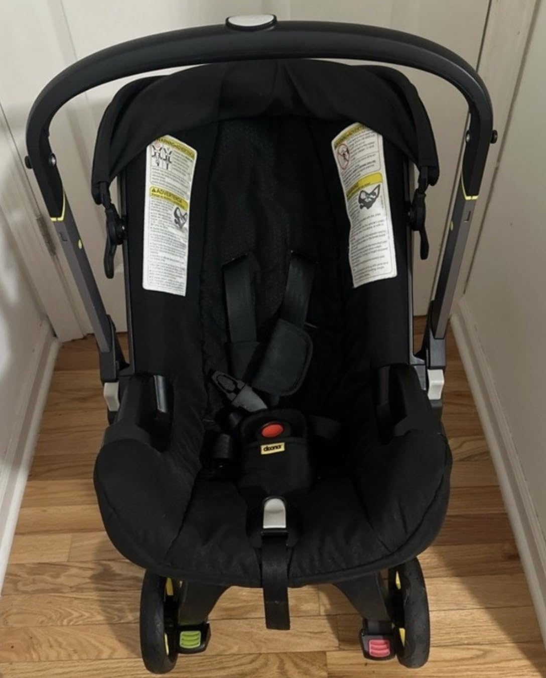 Doona Car Seat & Stroller, Nitro Black - All-in-One Travel System customer photo 2