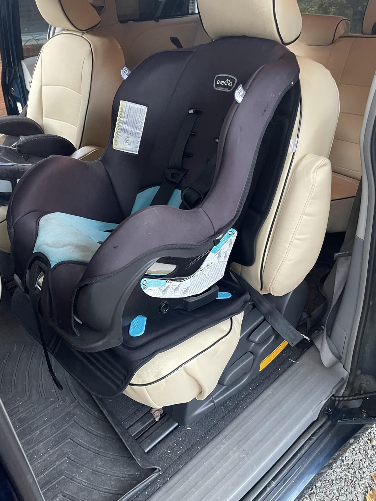 Car Seat Cover for Baby Child Car Seats, Shynerk Auto Car Seat Protector for Under Car Seats to Protect Automotive Vehicle Leather and Cloth Upholstery - Waterproof and Dirt Resistant customer photo 1