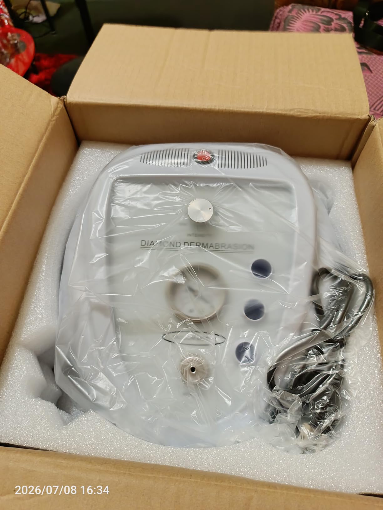 Diamond Microdermabrasion Machine, Yofuly 65-68cmHg Suction Power Professional Dermabrasion, Home Use Facial Skin Care Equipment customer photo 1
