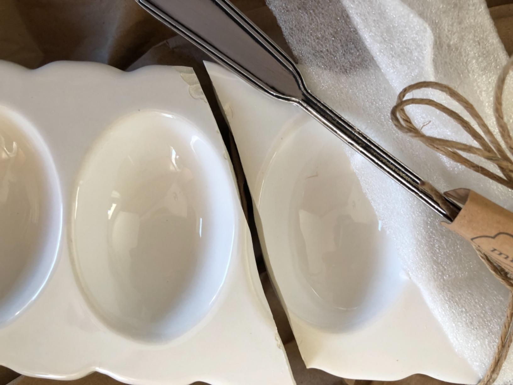 Mud Pie Deviled Egg Long Tray Set customer photo 2