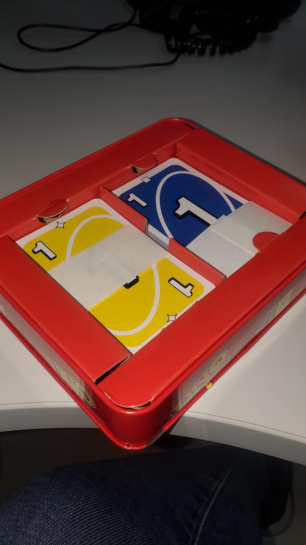 Mattel Games UNO Card Game for Kid, Adult & Family Nights & Parties, Travel & Vacations, Color Blind Accessible & Customizable Deck (Amazon Exclusive) customer photo 2