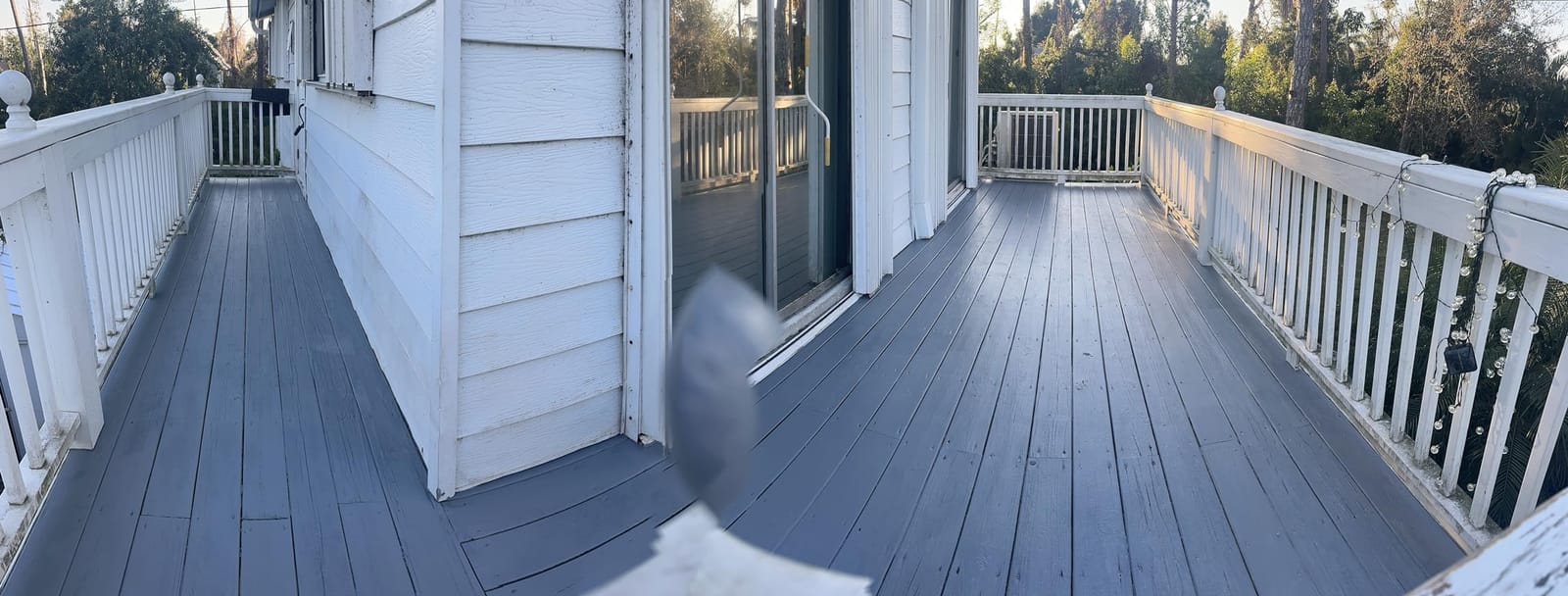 Liquid Rubber Polyurethane Deck Coating - Smooth, Saddle Brown, 1 Gallon | 10X Stronger Than Deck Paint & Stain - Smooth, Barefoot-Friendly Coating for Patios, Decks, Docks, Wood, Concrete, Waterproof customer photo 2