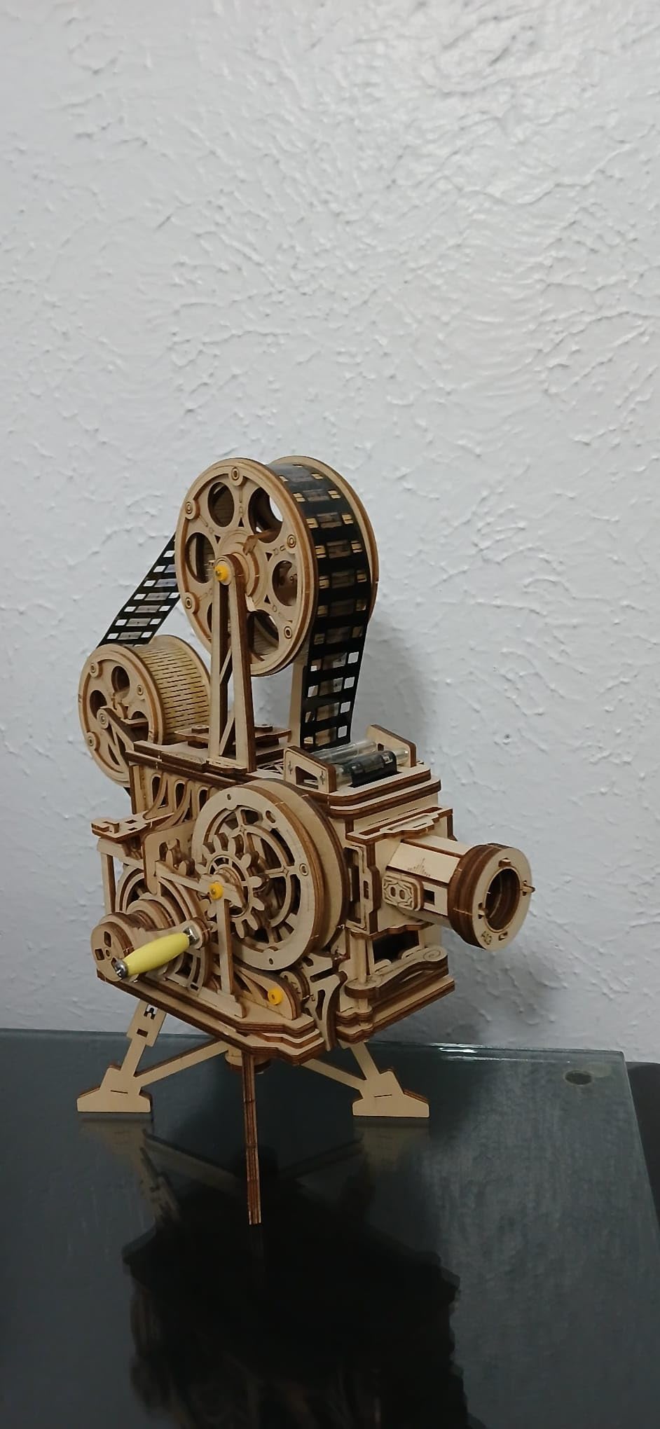ROKR 3D Wooden Puzzles Vitascope for Adults - Model Building Kits Mechanical Construction for Adults to Build, Educational Brain Teaser DIY Crafts Kits, Halloween Collection Gifts for Men (Vitascope) customer photo 1
