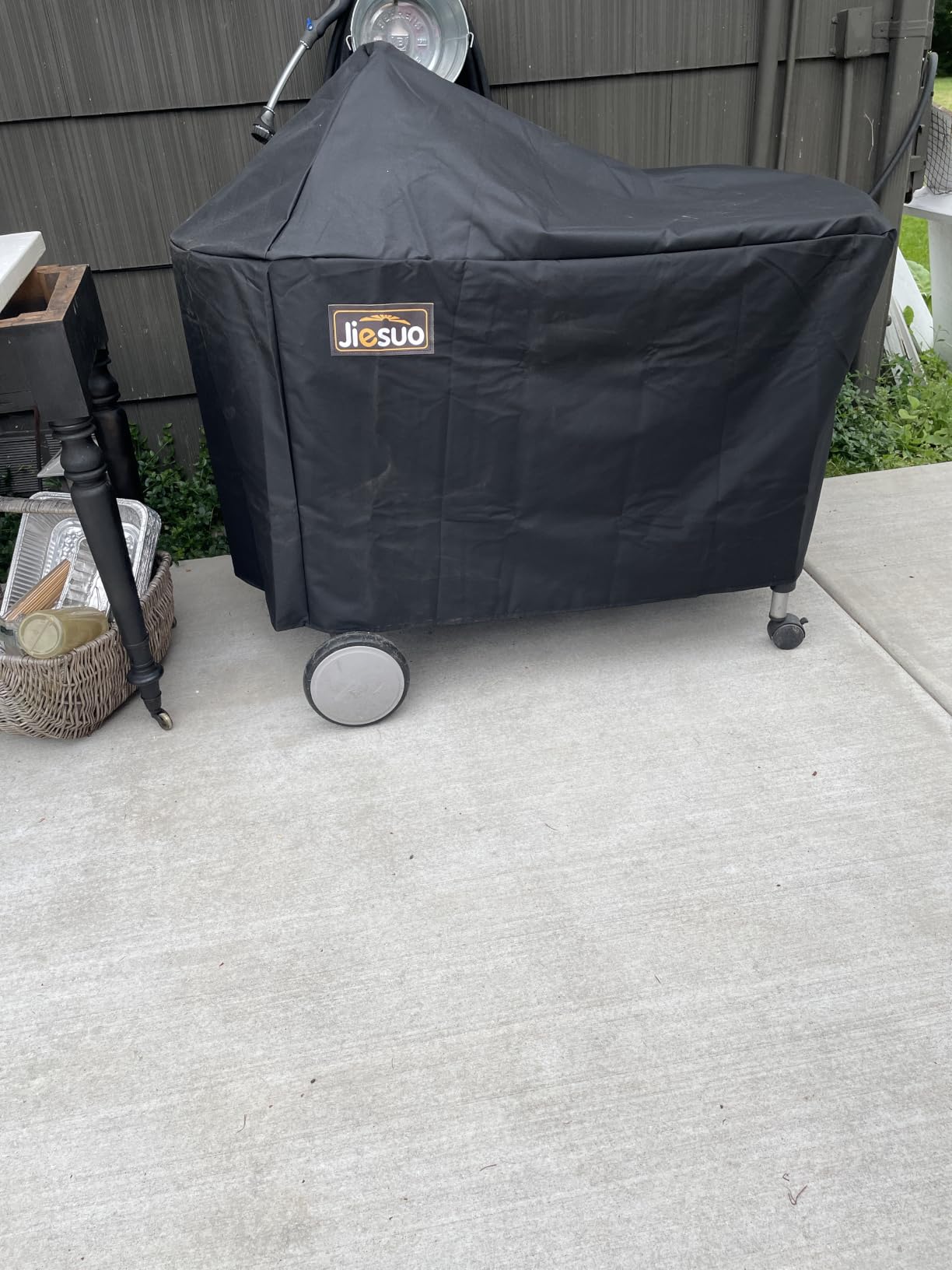 22 Inch Grill Cover for Weber Charcoal Kettle Grill Covers | Heavy Duty, Waterproof, 22 Inch Grill Cover, Cover for Weber Charcoal Kettle Grill customer photo 1