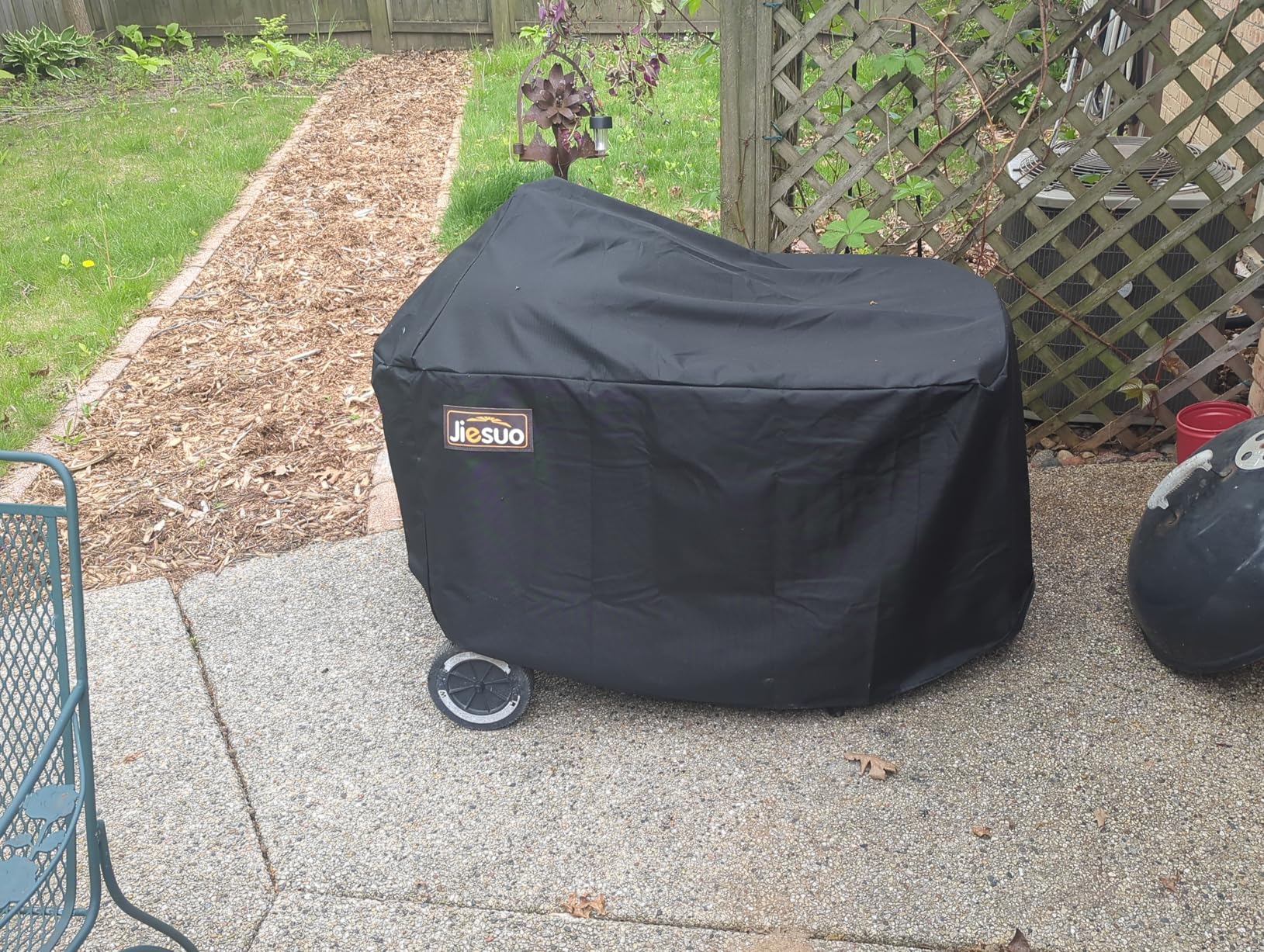 22 Inch Grill Cover for Weber Charcoal Kettle Grill Covers | Heavy Duty, Waterproof, 22 Inch Grill Cover, Cover for Weber Charcoal Kettle Grill customer photo 2