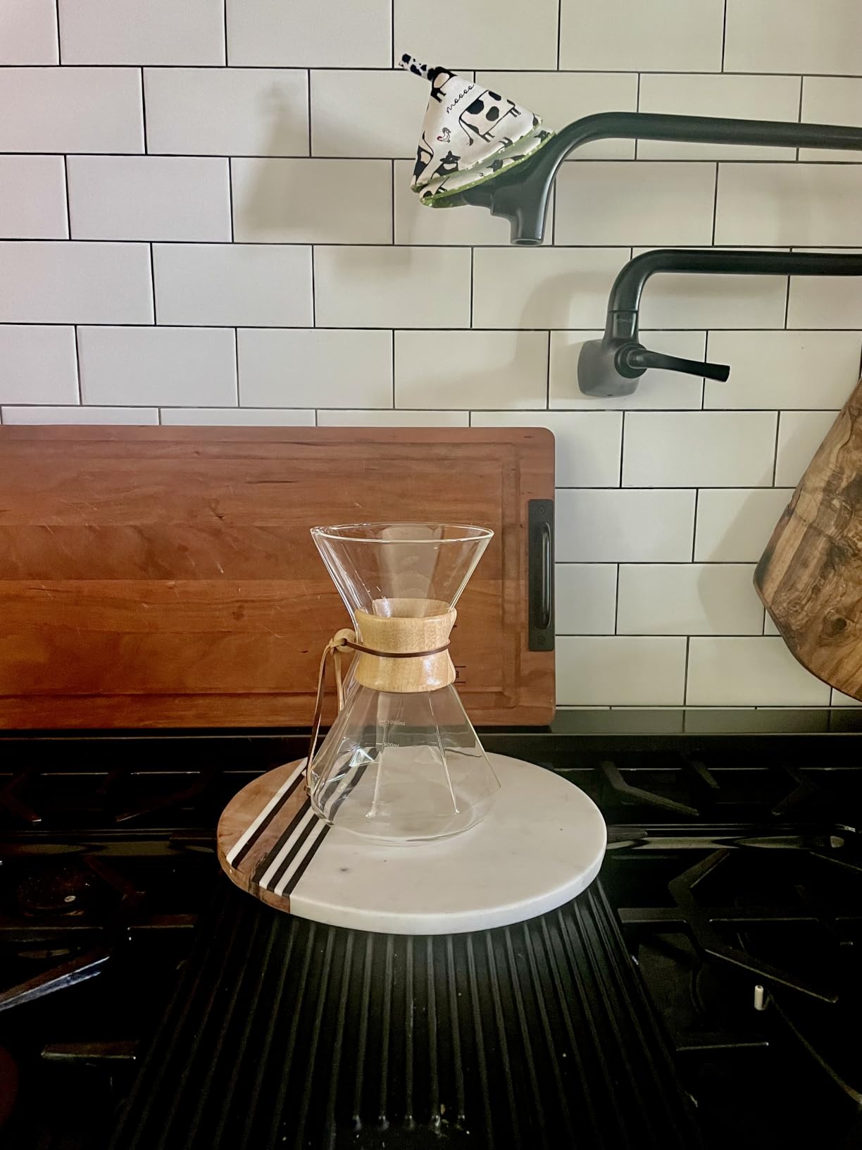 AGOGO Pour Over Coffee Maker Set, 34oz Classic Style, 304 Stainless Filter | Barista kit for home kitchen, Cafe, Camping & Office customer photo 1