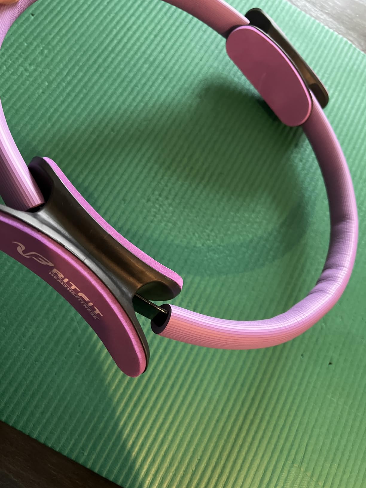 RitFit Pilates Ring Circle - 14 Inch Magic Fitness Circle for Toning Inner & Outer Thighs, Bonus Workout Guide Included customer photo 1