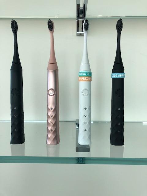 Burst Original Sonic Electric Toothbrush for Adults (Black) | Rechargeable Electric Sonic Toothbrush | Soft Bristle Deep Clean Stain & Plaque Removal | 3 Modes: Teeth Whitening, Sensitive & Massage customer photo 2