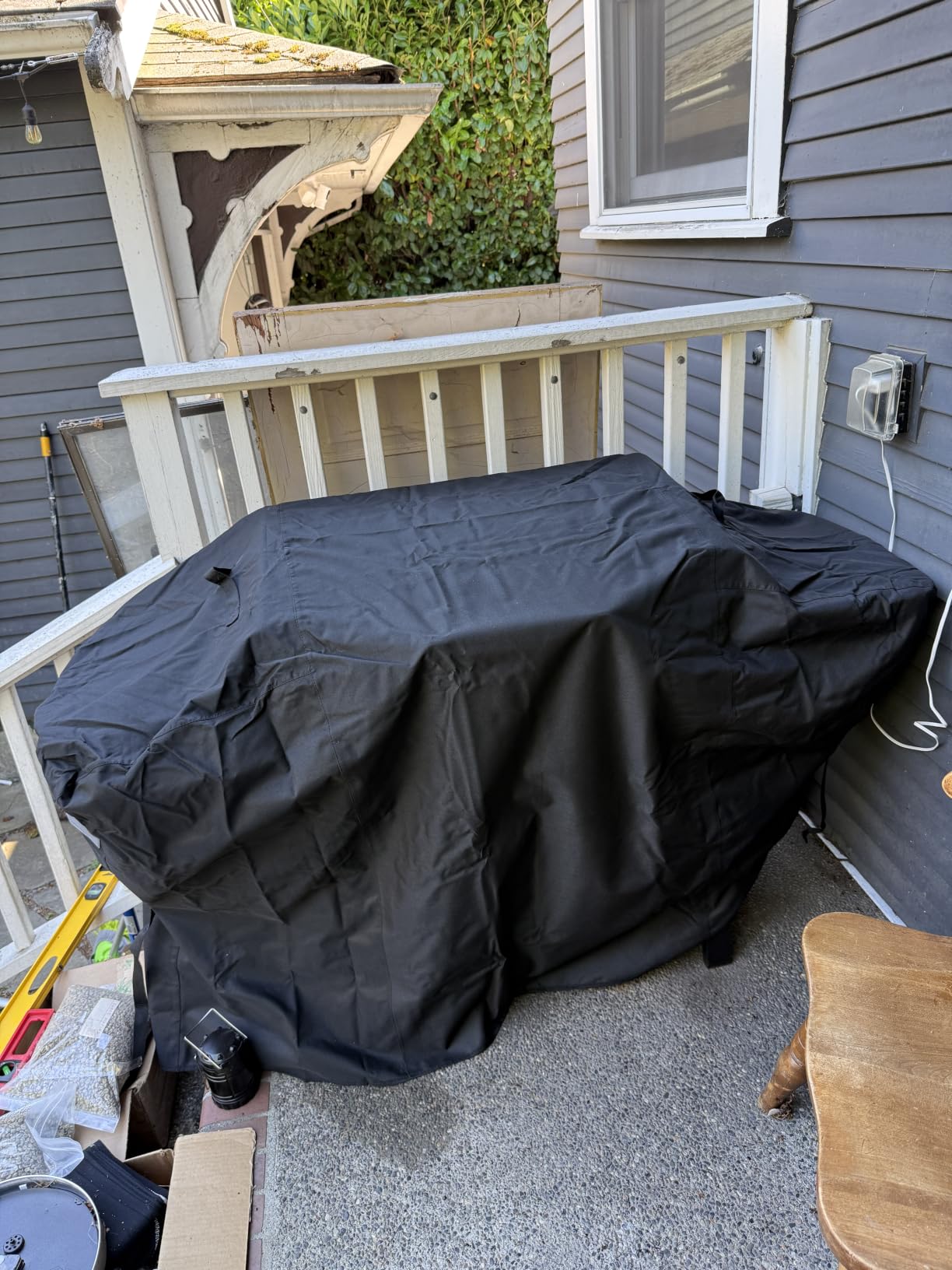 Pellet Grill Cover for Camp Chef 24 Woodwind Pro DLX/SG w/o Sidekick | Fits Woodwind Pro 24, SmokePro DLX 24 and SG 24, PG24SE PG24SGB Full-Length 600D Waterproof Cover customer photo 1