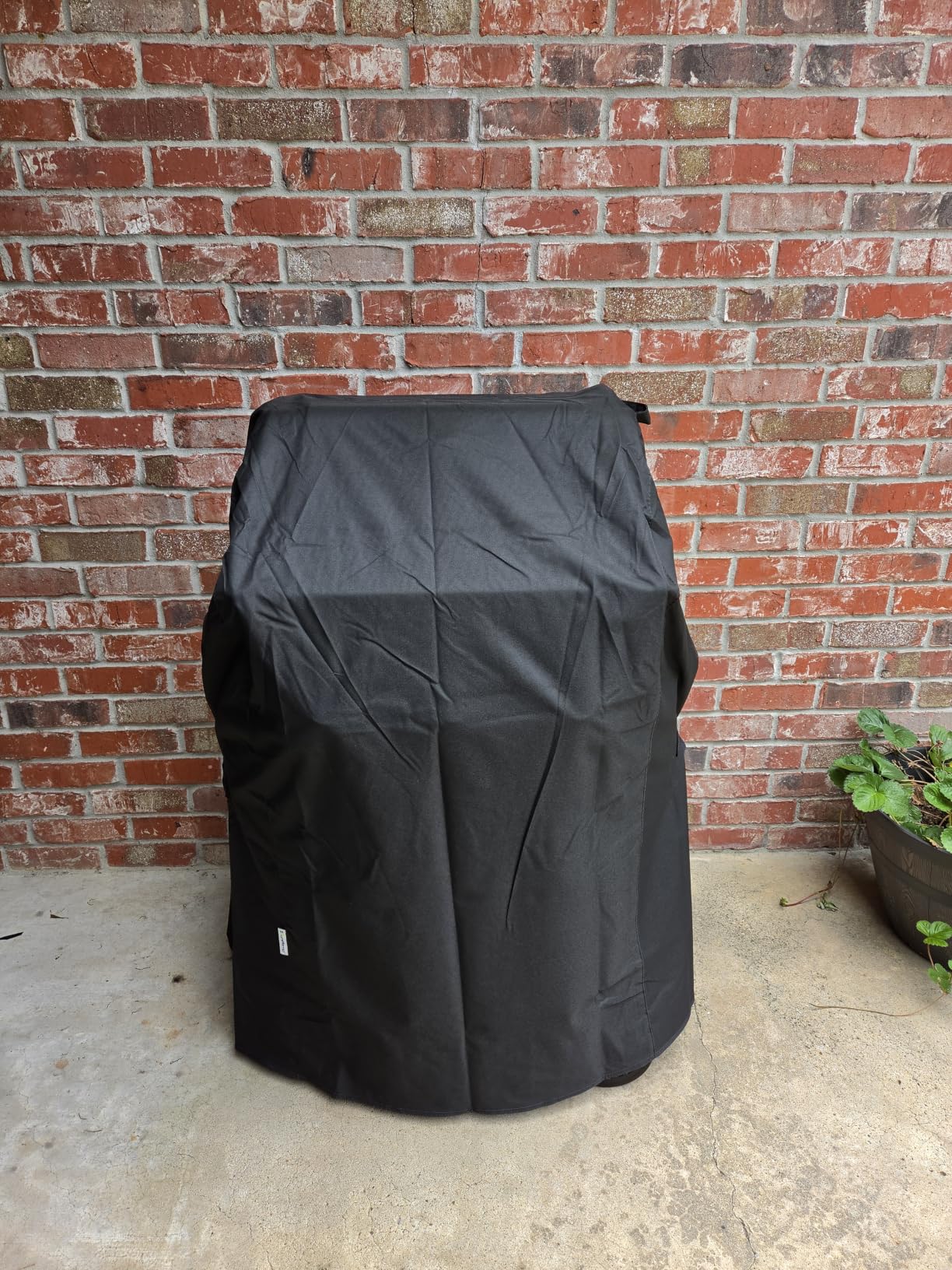 Heavy Duty Waterproof Grill Cover Compatible for Weber, Big Green Egg, Char-Broil 22 Inch Charcoal Kettle Grills, Outdoor FadeStop BBQ Cover, Compared to Weber 7150, 27.5