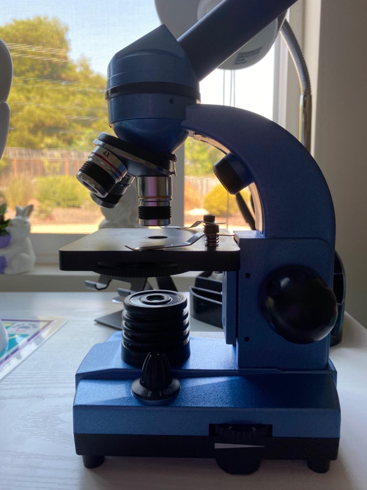 Microscope for Kids Beginners Children Student, 40X- 1000X Compound Microscopes with 52 pcs Educational Kits customer photo 2