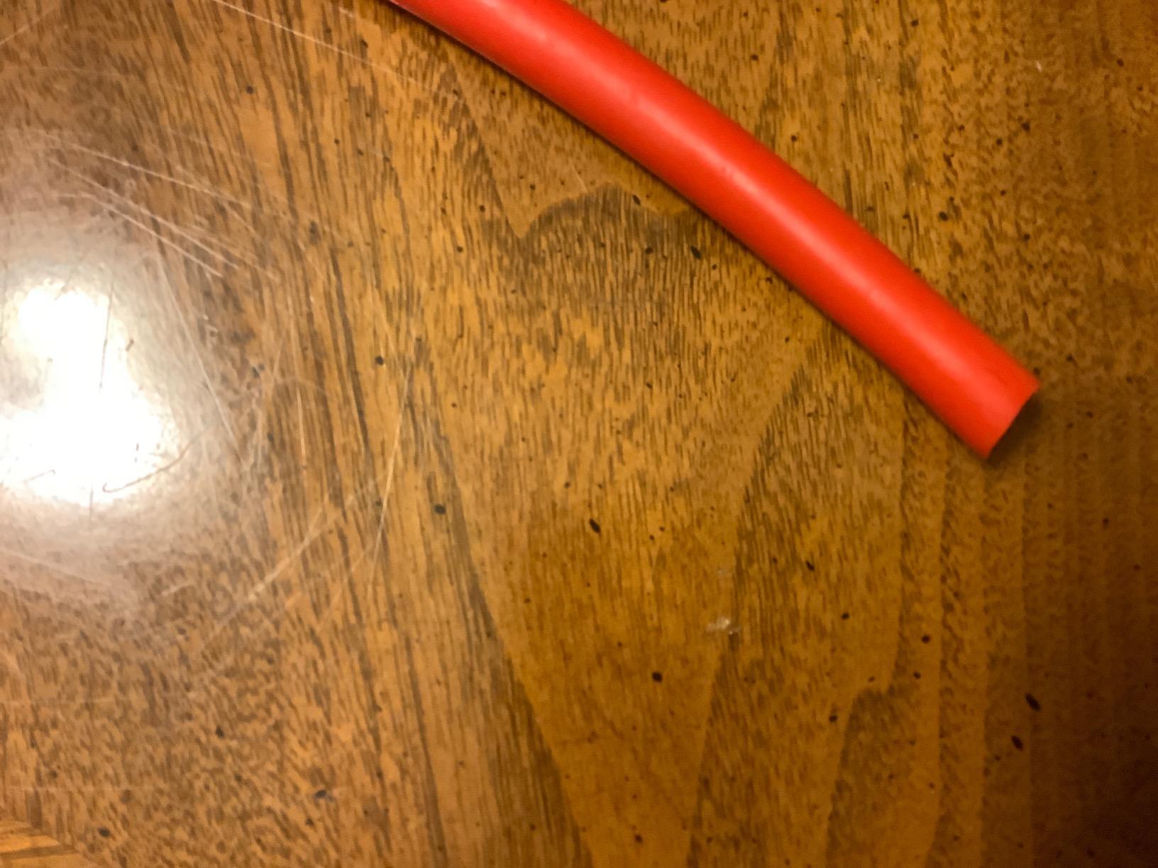 Barre Red Double Tube Exercise Equipment for Pure Workout & Pair of Women's Socks customer photo 1