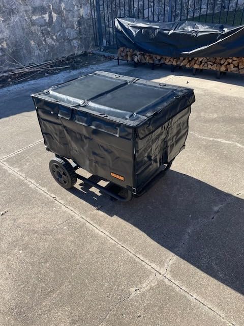 Generator Covers While Running for most 3500w-12000w Generators - Ultra Heavy Duty Generator Covers for Outside - Portable Waterproof Generator Cover, Generator Enclosure Outdoor, Black customer photo 2