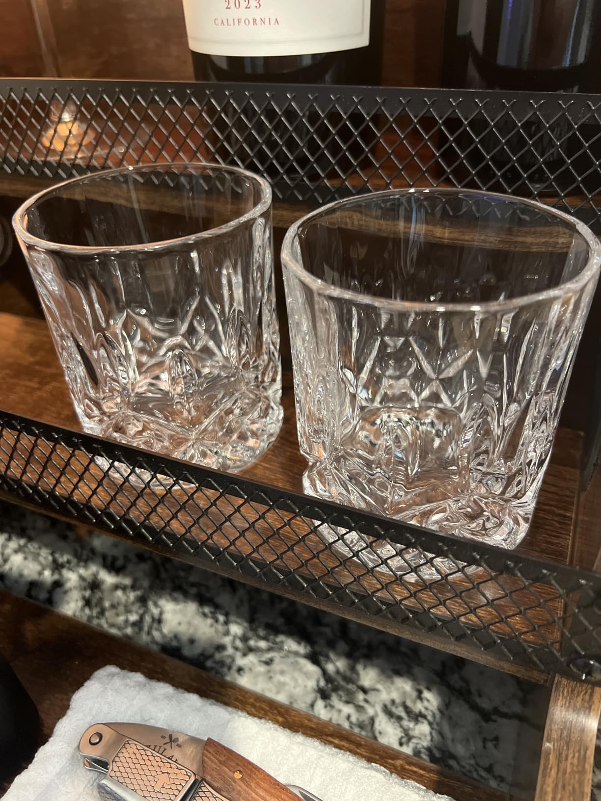 KANARS Whiskey Glasses Set of 6 with Elegant Gift Box for Liquor Scotch Rum | 10 Oz Premium Old Fashioned Crystal Glass Tumbler Bourbon Gifts for Birthday Thanksgiving Christmas Housewarming customer photo 1