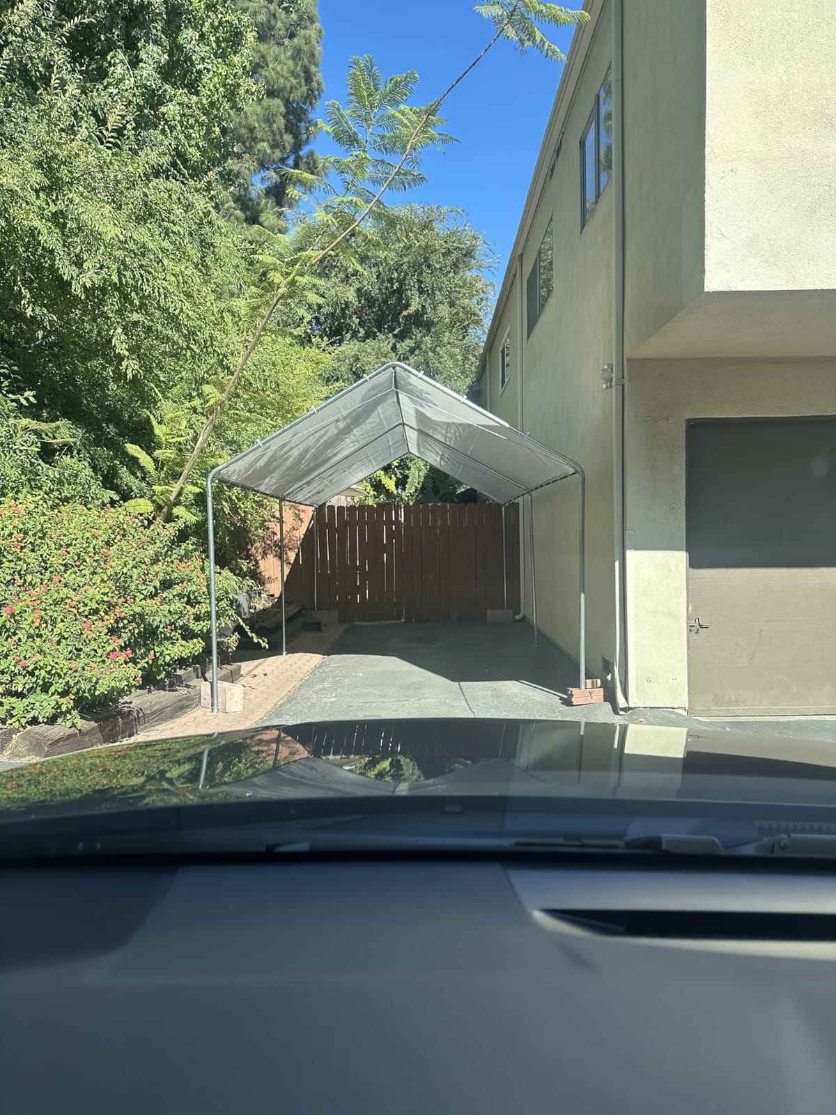 Outsunny 10'x20' Carport Outdoor Heavy Duty Galvanized Car Canopy White | Party Tent, Anchor Kit, 3 Reinforced Steel Cables customer photo 1