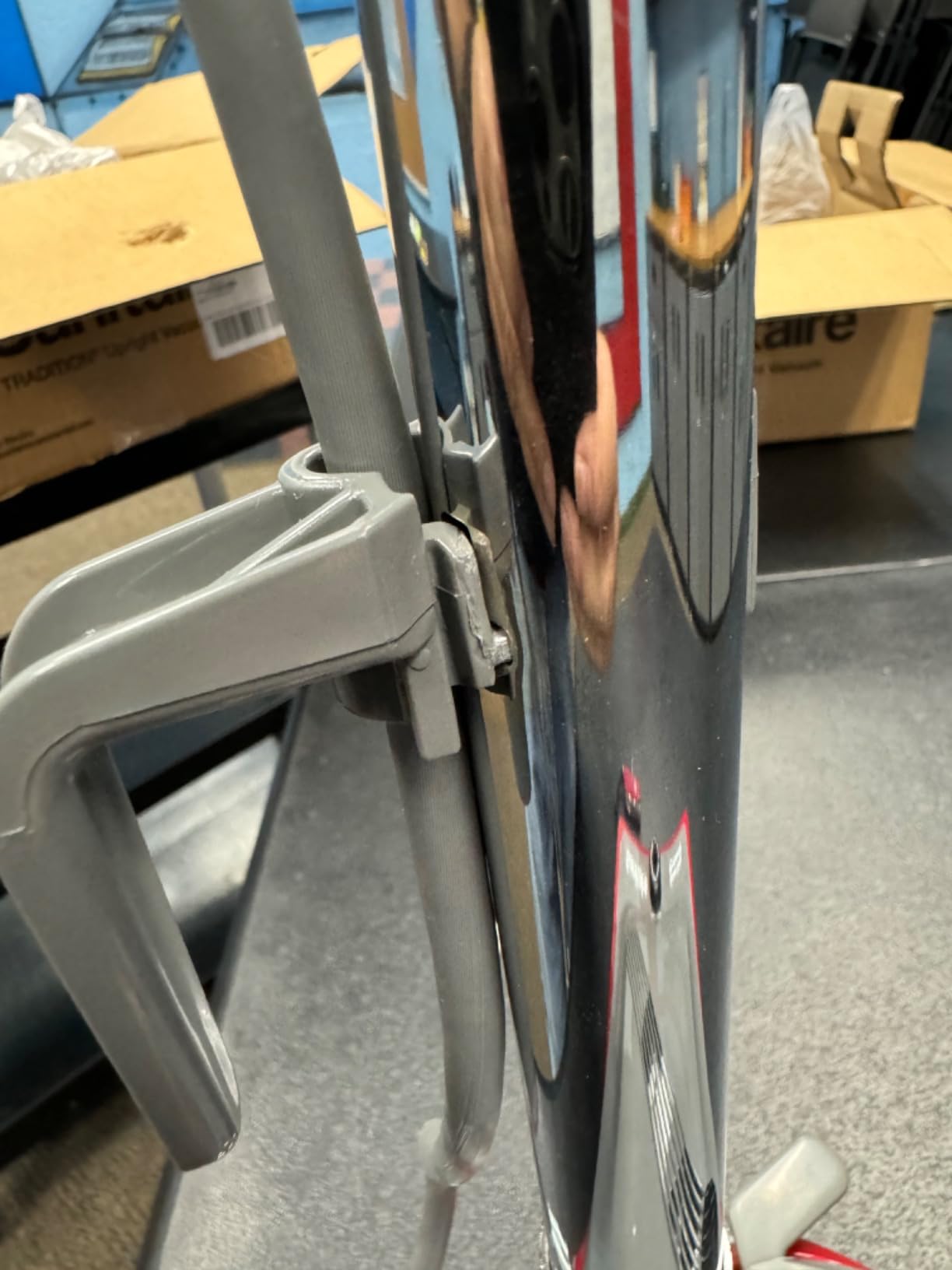 Sanitaire SC679K Tradition Upright Commercial Bagged Vacuum, Red customer photo 1