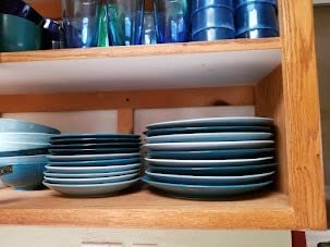 Sango Siterra Painter's Palette 16-Piece Stoneware Dinnerware Set - Service for 4, Ceramic Plates and Bowls Sets, Chip Resistant, Rustic Dishware, Microwave & Dishwasher Safe Kitchen Dishes customer photo 2