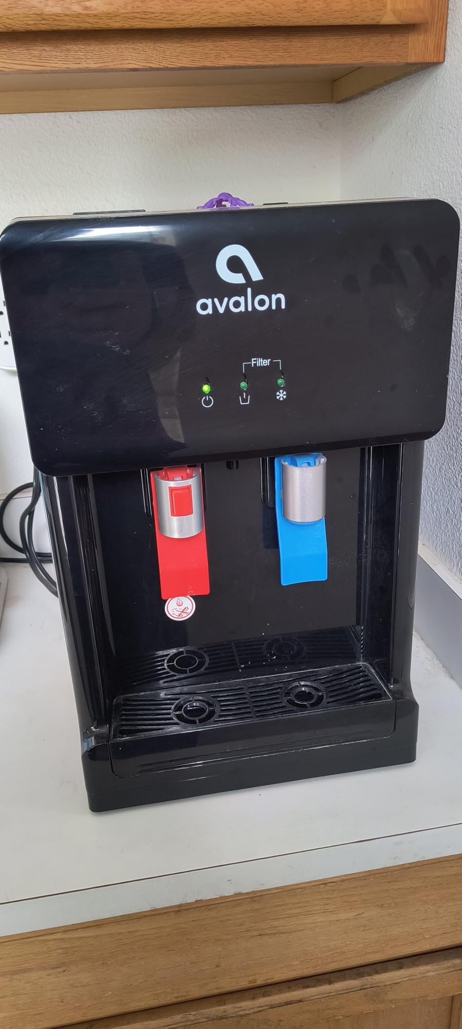 Avalon B8BLK Countertop Touchless Bottleless Water Cooler-2 Stage Water Filters and Installation Kit Included, NSF Certified, UL Approved, Black customer photo 1