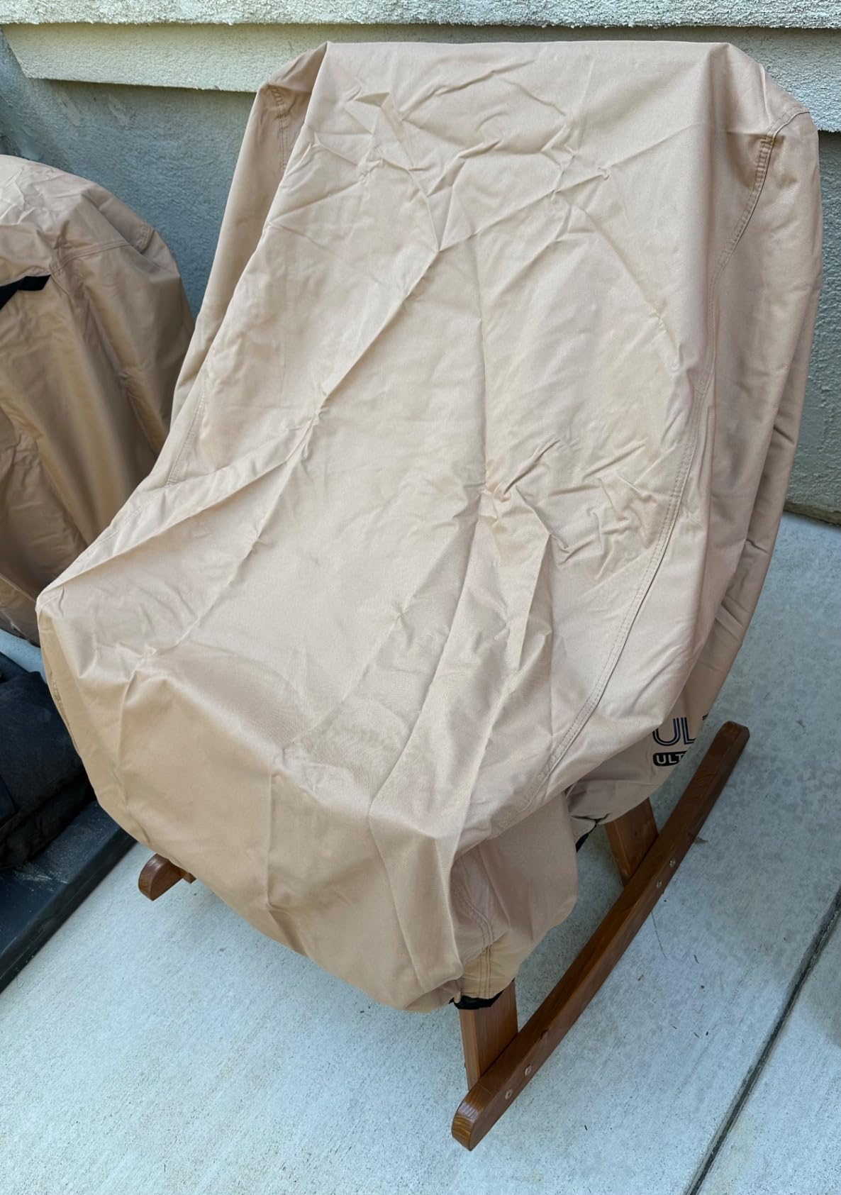 ULTCOVER Waterproof Patio Chair Cover, 28W x 30D x 32H in | Heavy Duty 600D Polyester, UV Resistant, Fits Standard Outdoor Dining Chairs & Lawn Furniture customer photo 2