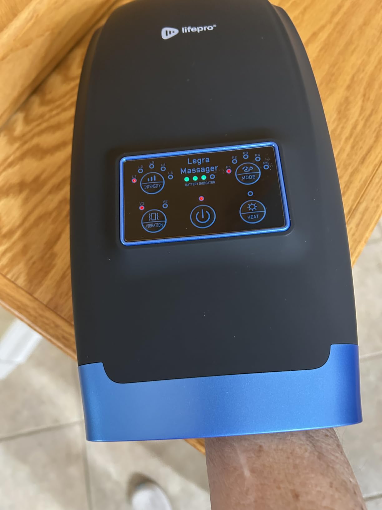 Lifepro Legra Hand Massager with Heat and Compression - Finger, Wrist, and Palm Massager with Multi Massage Modes - Pressure Point Therapy for Sensitive Hands, Relaxation, and Comfort customer photo 1
