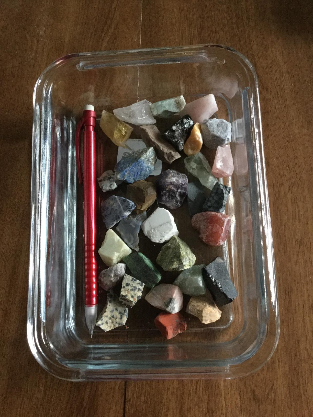 Dan&Darci Rock Collection for Kids - Includes 250+ Bulk Rocks, Gemstones & Crystals + Genuine Fossils and Minerals - 2 Lbs. - Geology Earth Science STEM Toys Activity, Gifts for Boys & Girls Ages 6+ customer photo 2