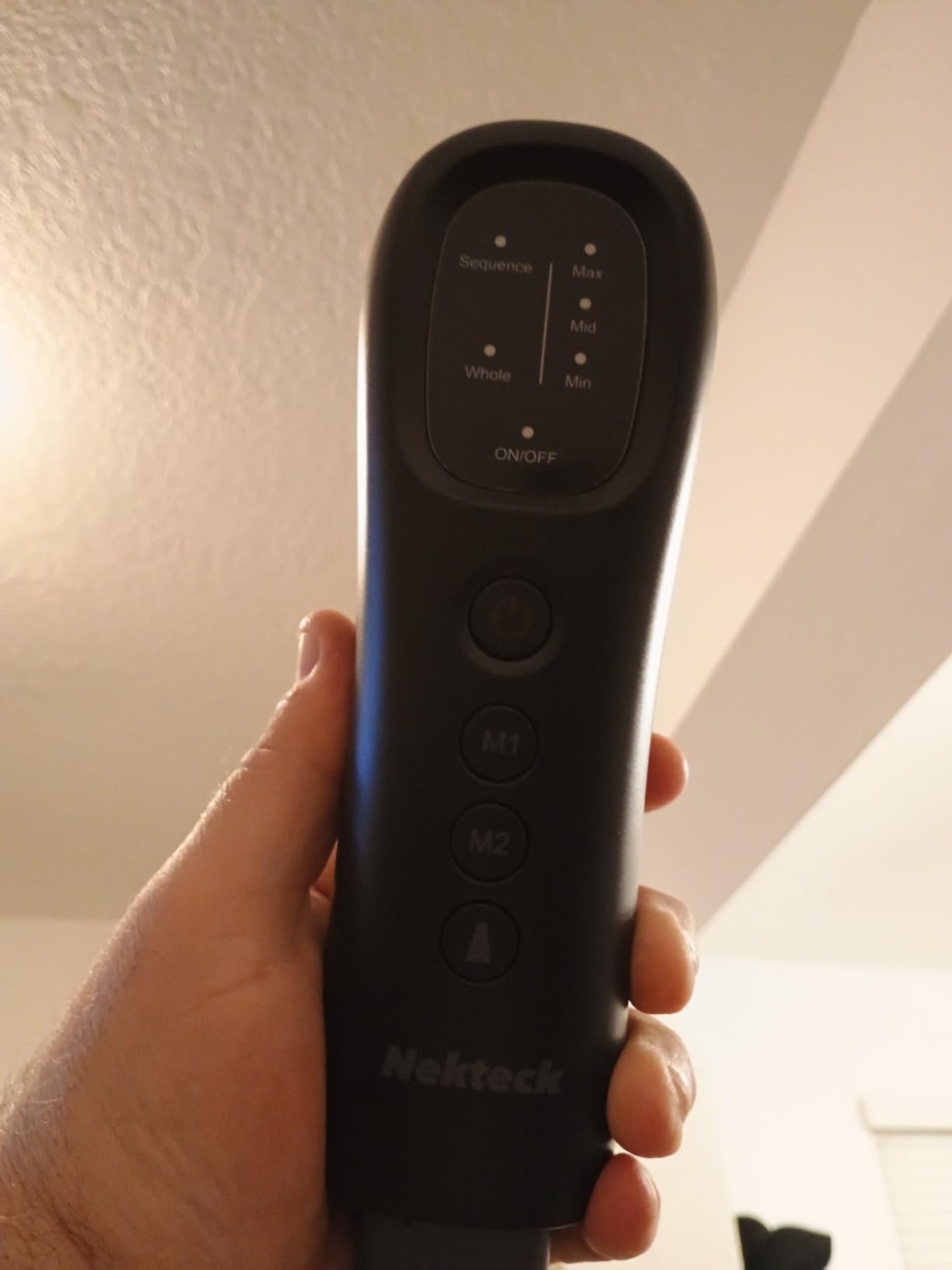 Nekteck Leg Compression Massager for Circulation and Relaxation | FSA Eligible HSA Foot and Calf Massage, 2 Modes, 3 Intensities, 20 Mins Auto-Off customer photo 2