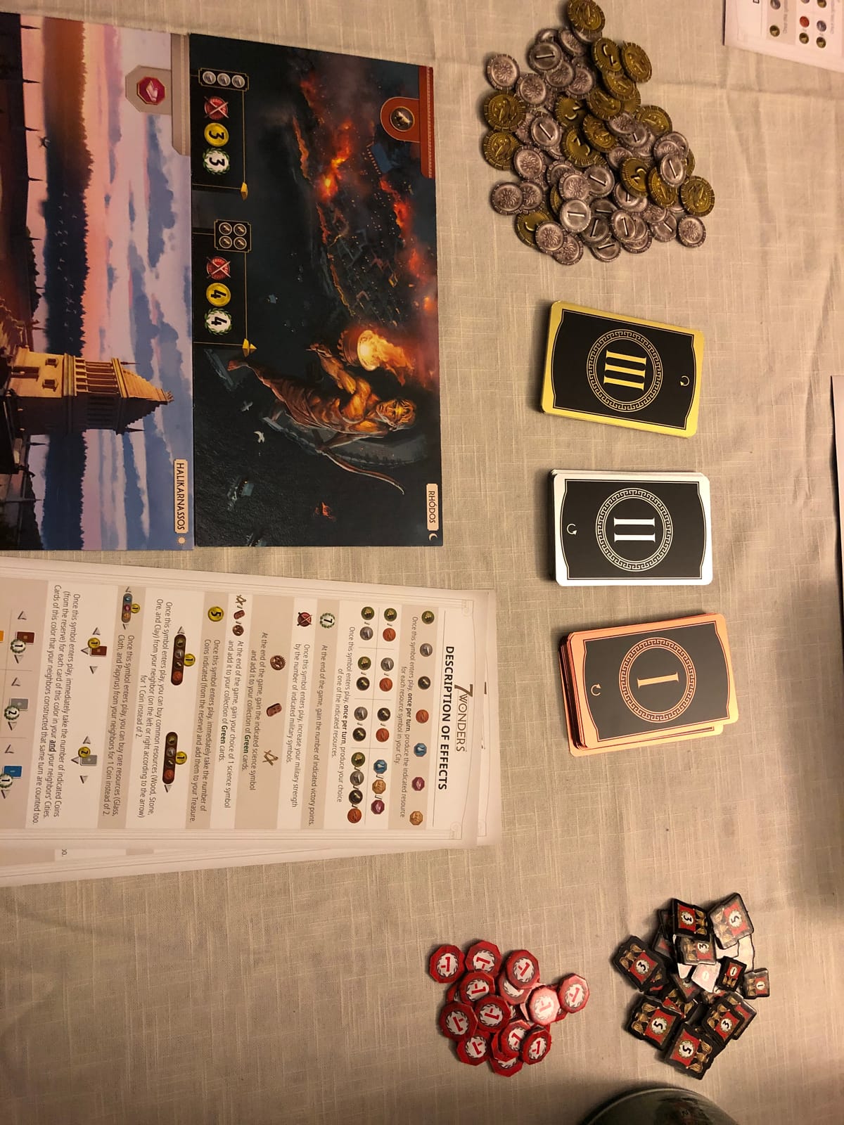 Asmodee 7 Wonders Board Game (New Edition) - Lead Your Civilization to Prosperity, Strategy Game for Kids and Adults, Ages 10+, 3-7 Players, 30 Minute Playtime customer photo 2